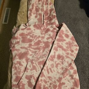 Pink Tie-Dye Hoodie